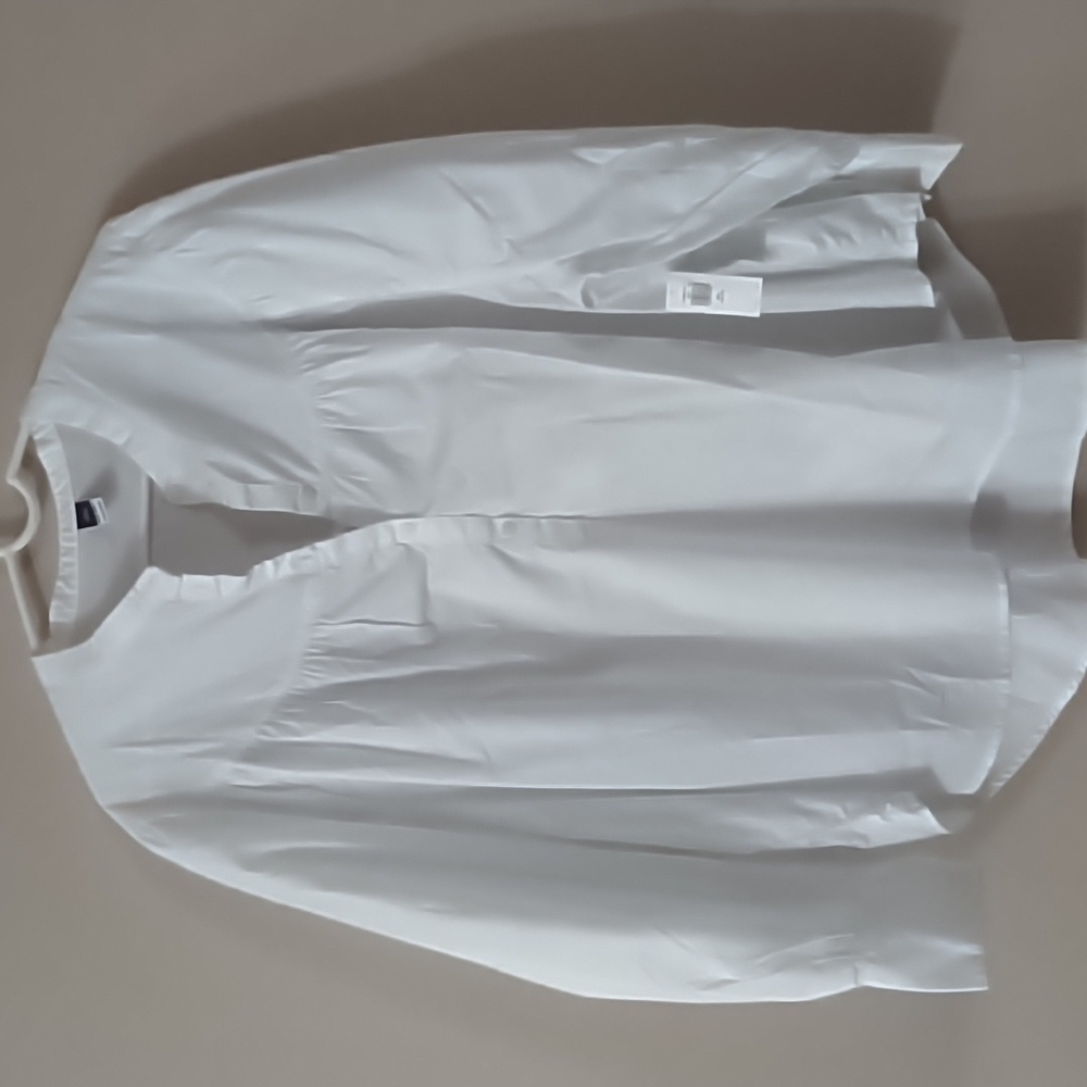 Old Navy Puff Sleeve Henley Shirt for Women